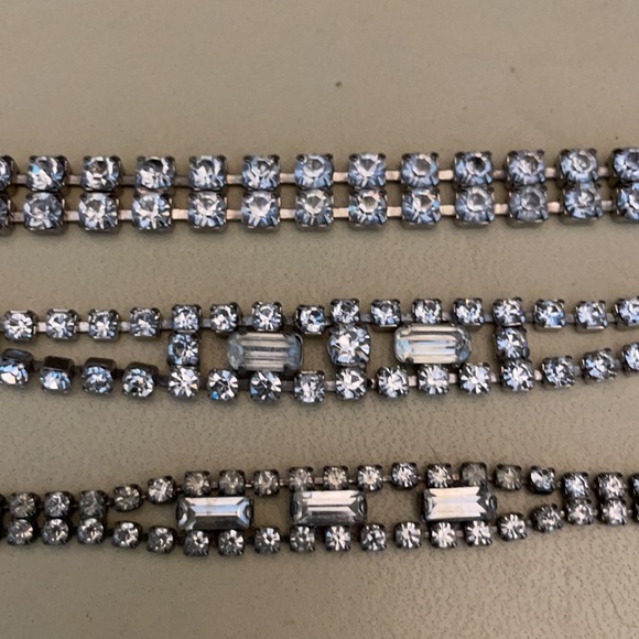 Vintage Rhinestone Bracelets - Picture 3 of 5